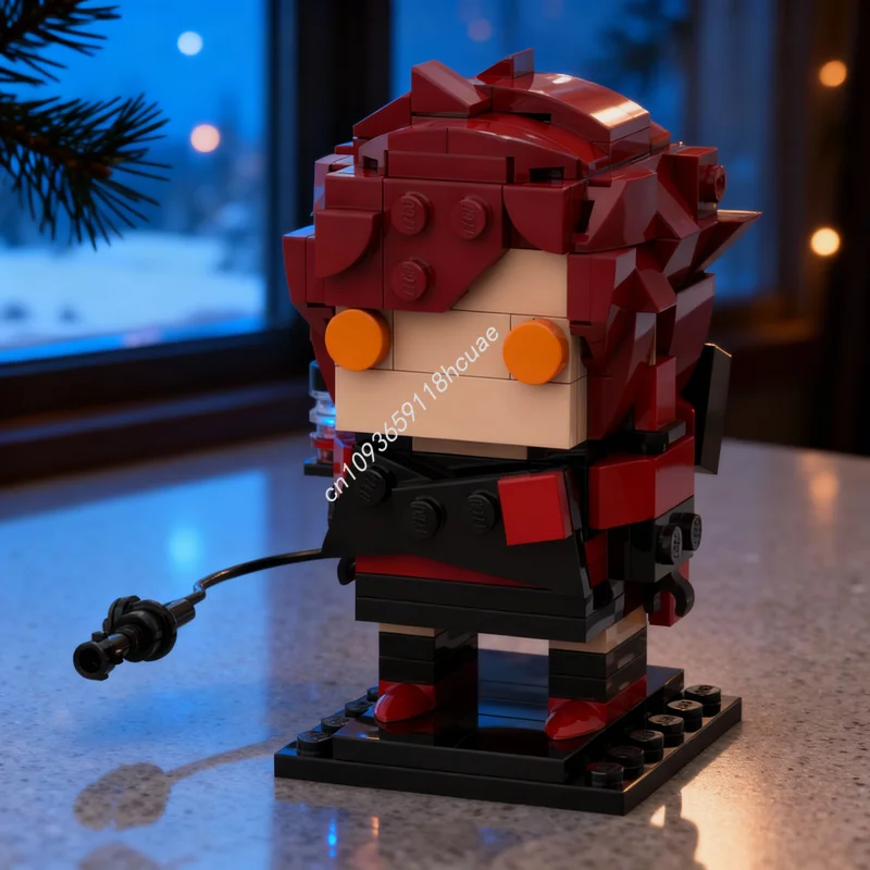 

168pcs MOC Machina X Flayon Brickheadz Model Building Christmas Gifts Blocks Toys Architecture DIY Education Creative Idea