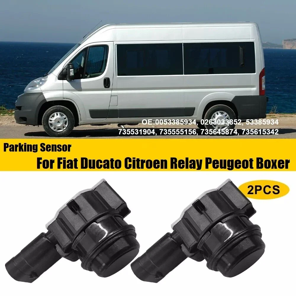 Parking Sensor Car Reversing Accessories,For Peugeot Citroen Fiat Boxer Relay Ducato (2015-23)
