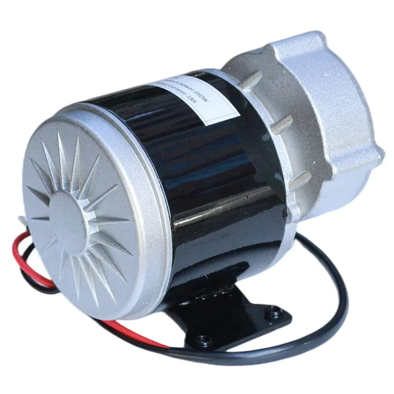 350W 24V 36V Gear Motor DC Motor Gear Brushed Motor My1016Z3 Gear Reduction Electric Motor with 9 Tooth Sprocket