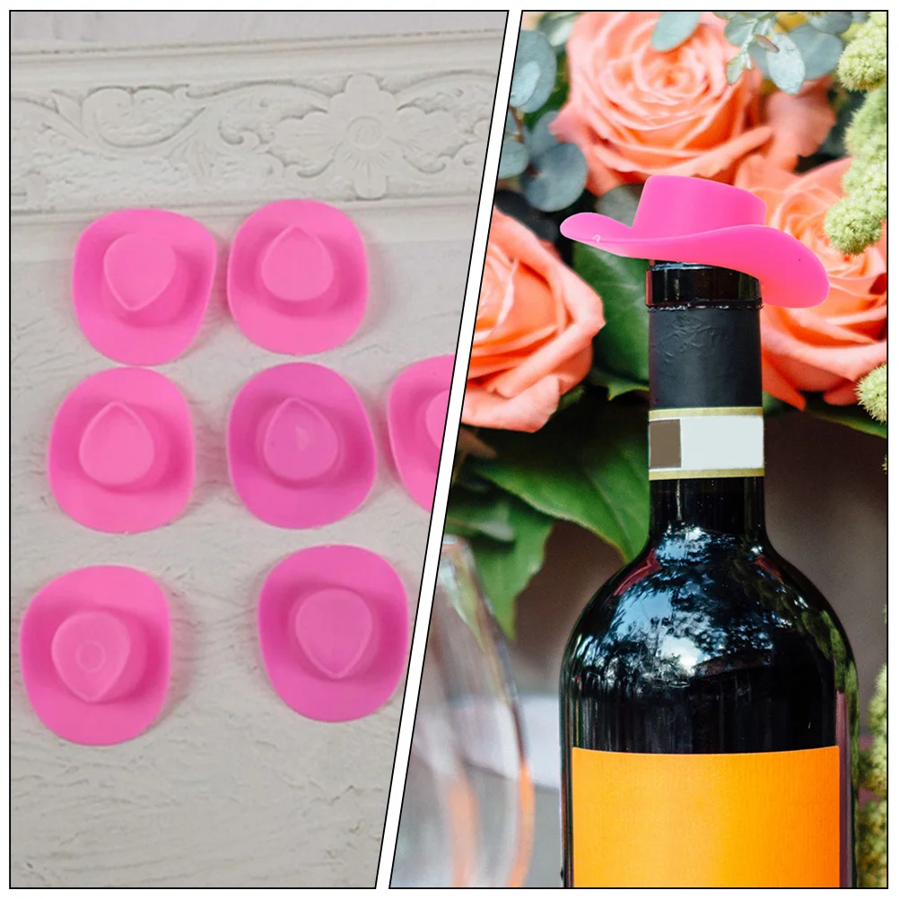 

10Pcs Miniature Western Hat Lightweight Replaceable Design for Craft Lovers Ideal for Christmas Party Birthday Wedding