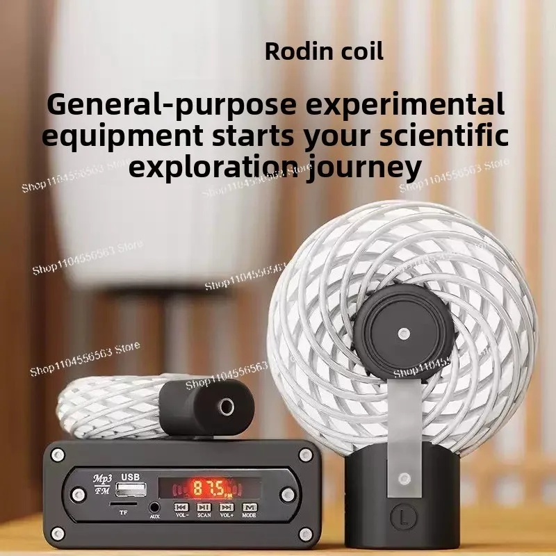

1PCS 120Mm Rodin Rotating Magnetic Field Electronic Coil DIY It Includes A Power Amplifier