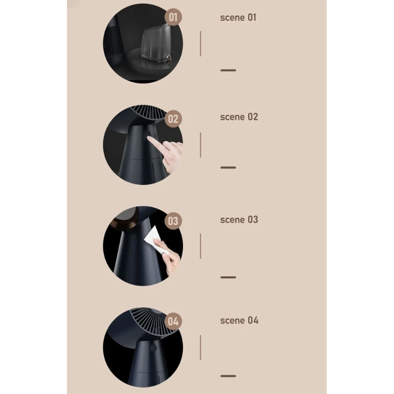 K1AD 바베큐 핫 포트 컴패니언 휴대용 데스크탑 레인지 후드 분리 가능한 필터