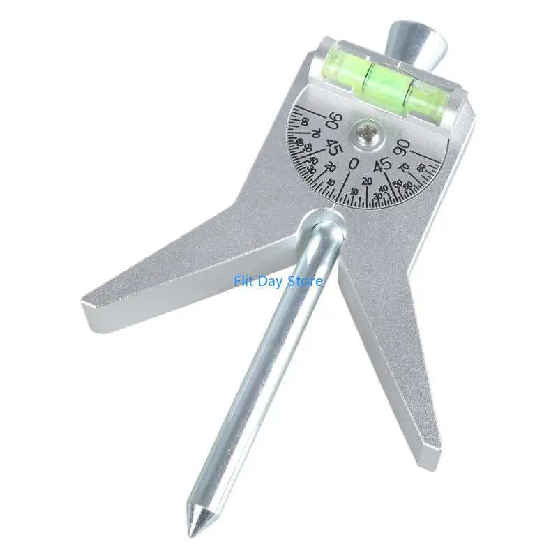 F92C POPABER PIPE CENTER PENCOBER PENCARIAN PENCARIAN PLUMBING Marker Bubble Leveler Tool