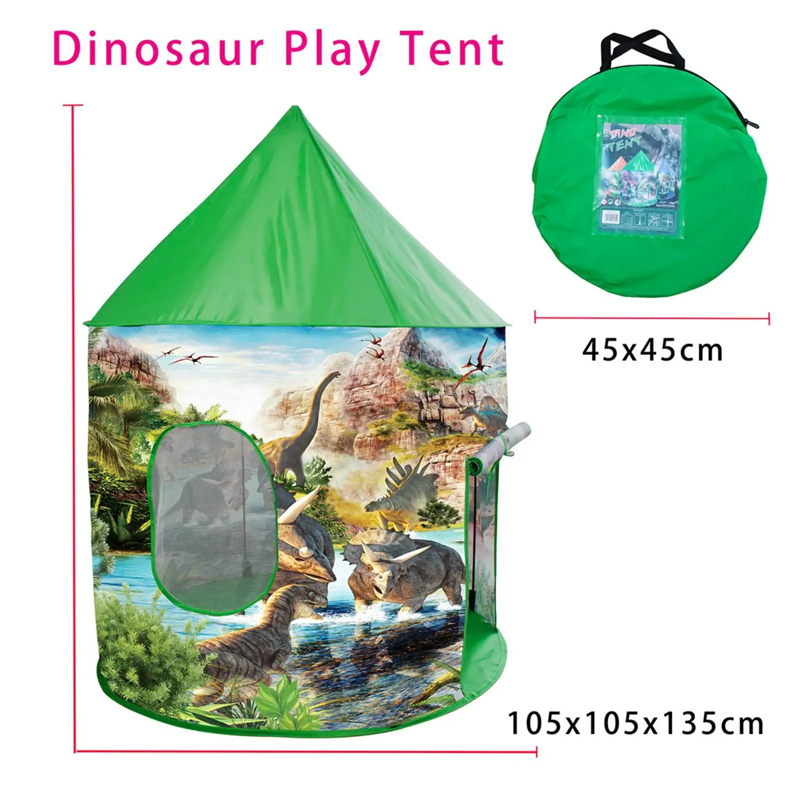 Play Tent Toys Folding Indoor Playhouse Tents for Playground Camping Indoor