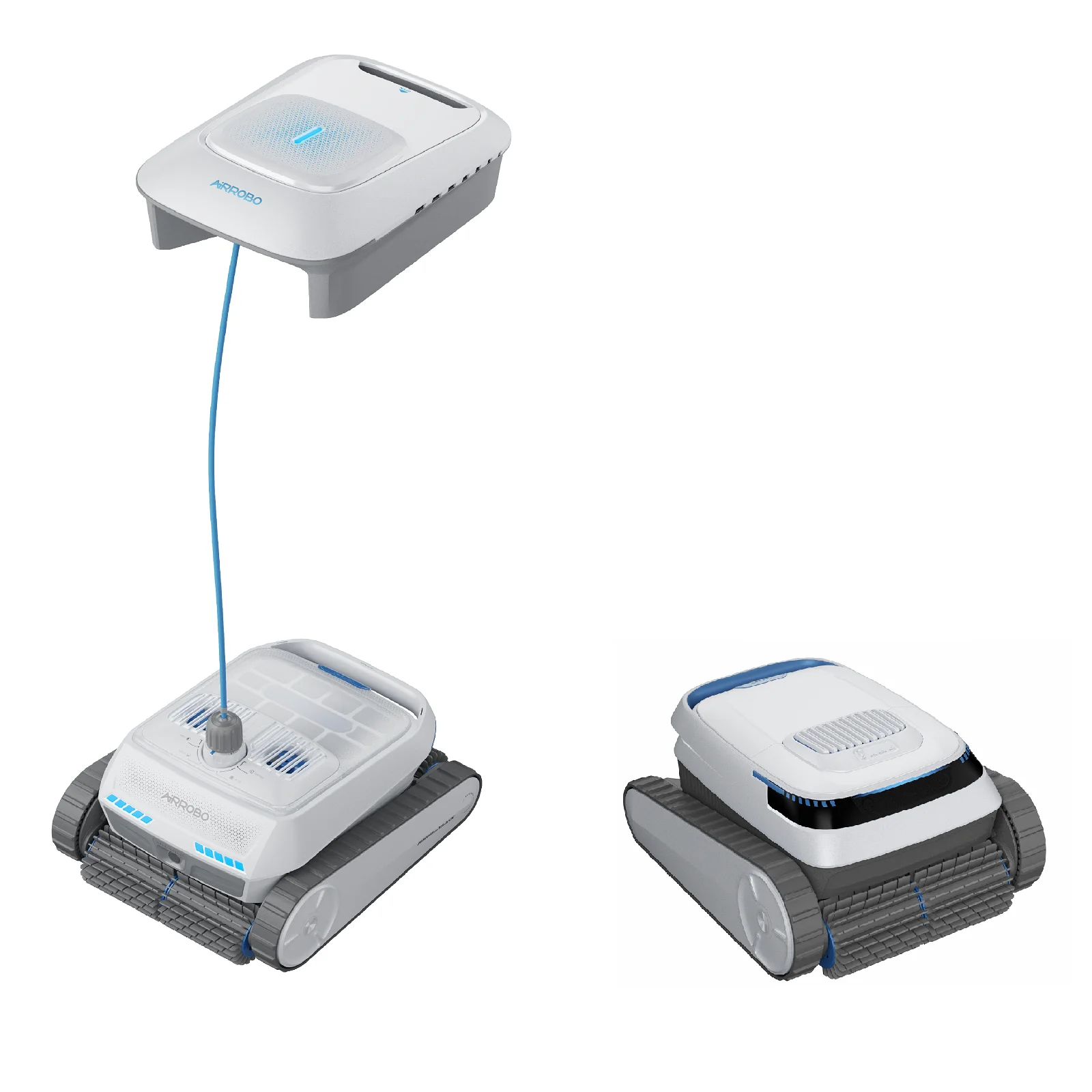 

AIRROBO PC10 PC200 Wireless Pool Robot Vacuum Cleaner Automatic Cleaning Swimming Wall Floor Cleaner Robotic Pool Cleaning