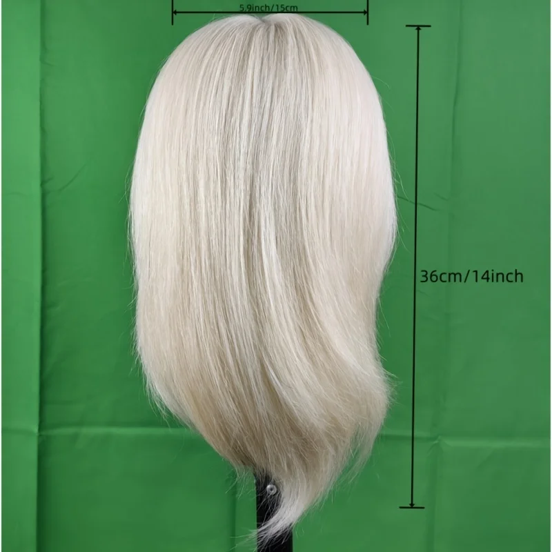 100% Real Hair Mannequin Head for Styling