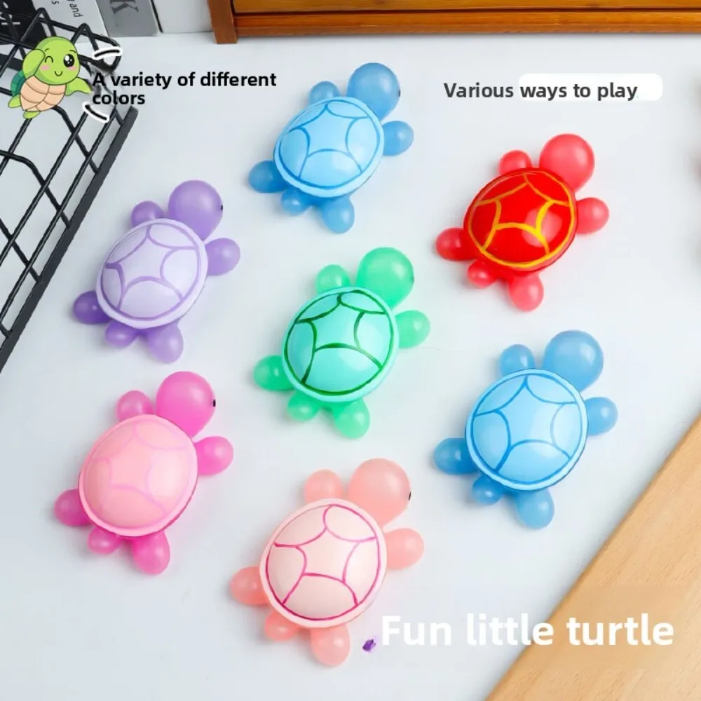 Slow Rebound Zacht Pluche Knijpspeeltje Schildpad Stress Relief voor kinderen en volwassenen Thuiskantoor Decor Cadeau Gebruik Full Color Gedrukt