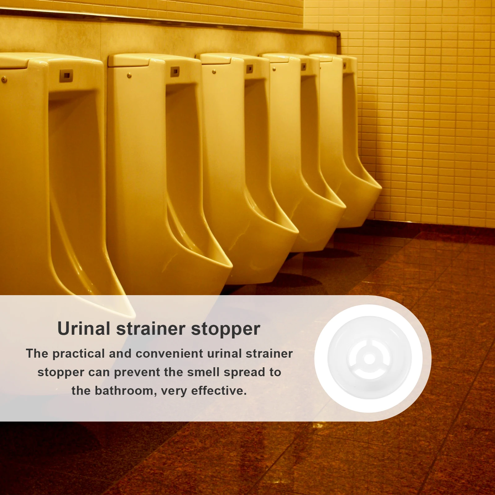 

Керамический заглушка-фильтр для писсуаров, предотвращающий запах, простой в уходе, экономичное решение, маленький заглушка-фильтр из смолы