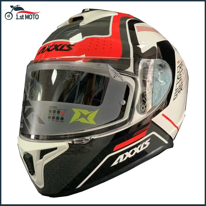 DOT ECE Approval  AXXIS Motorcycle Helmet Full Face Road Racing Capacete Men Women Four Seasons Riding Casco For Yamaha