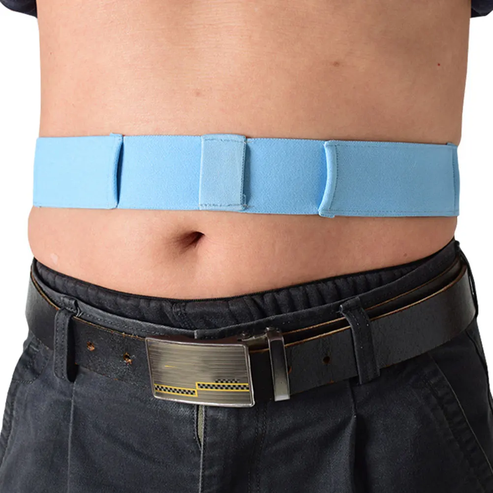 

Abdominal Dialysis Belt Peritoneal Catheter Strap Elastic Breathable Tube Holder Fixation Device for Medical Patients