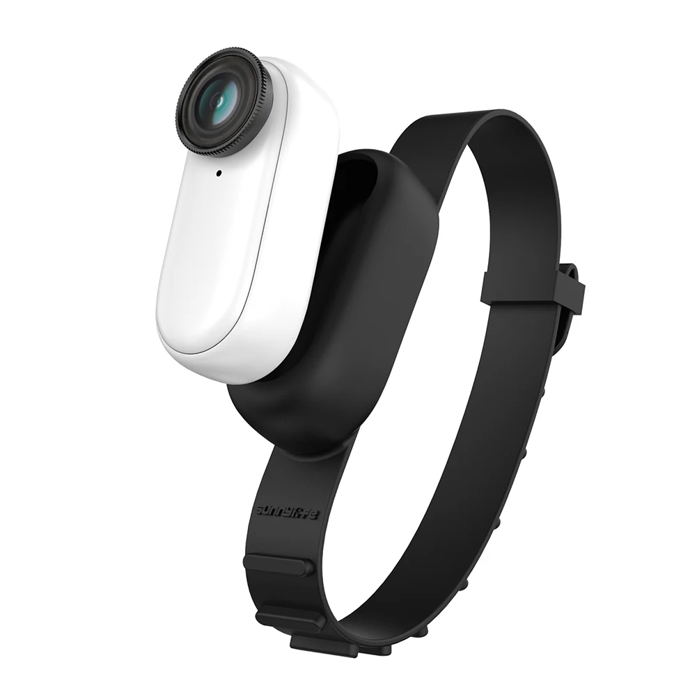 Silicone capa protetora para insta360 go 2 pulseira mochila bicicleta gato colar cinta câmera acessórios