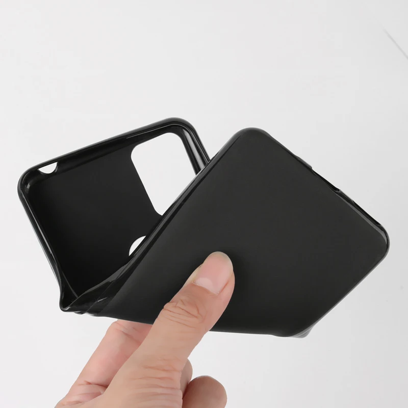 Case for Alcatel 3X 2020 Cover 6.52 Inch Soft Black TPU Mobile Phone Coque