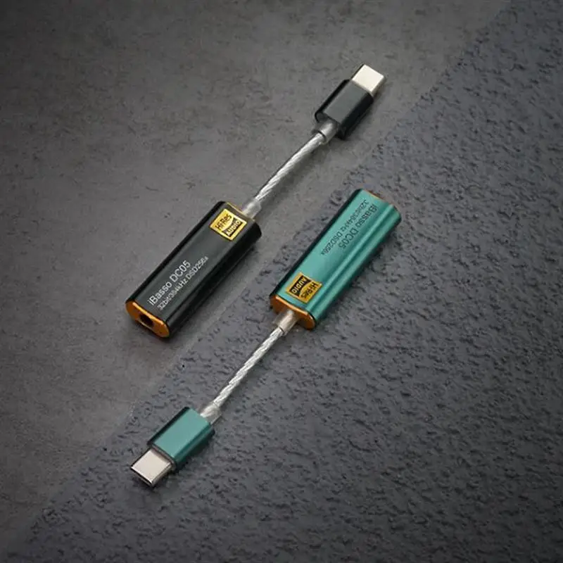New New Ibasso DC05 decoding line hifi amp Type-c to 3.5mm mobile phone dual DAC ES9219C
