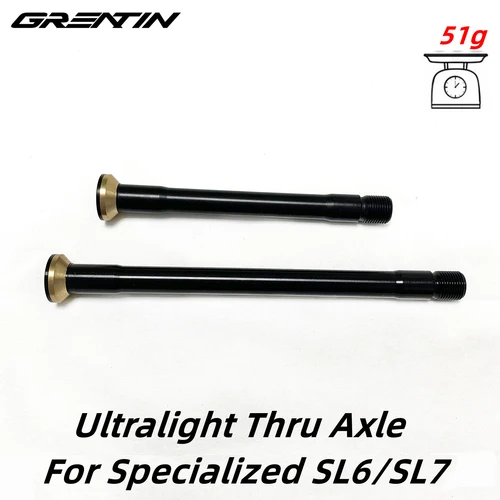 Imagen 1 del producto Bicicleta de carretera ultraligera con eje pasante para cuadro de bicicleta de carretera SL6/SL7 tamaño de uso 100*12/142*12mm peso Total 51g