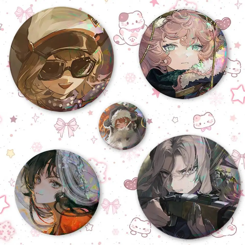 Re-ve-rse- 1999 Ani-me- Fashion Button Badge Pin Set Cool Anime Game Cartoon Music Design Brooch For Backpack Clothes
