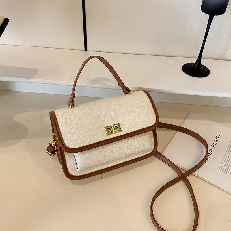 حقائب اليد النسائية الشهيرة حقيبة الكتف، حقيبة جلدية كروسبودي رسول أنيقة من قبل المصمم الشهير الفاخر