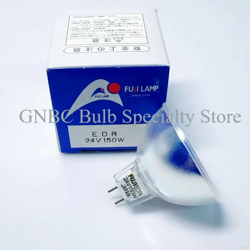Fuji EDR 24V150W Halogen Bulb, Medical & Industrial Endoscope Cold Light Source Replacement Lamp, Compatible
