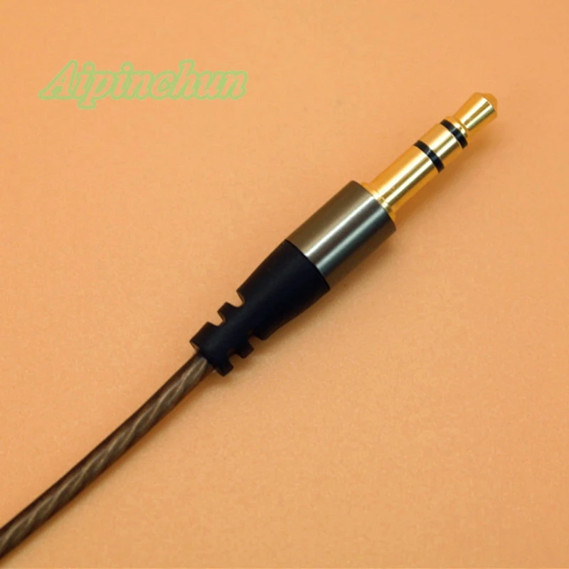 Aipinchun 3,5 мм сменный посеребренный кабель MMCX для наушников Shure SE215 SE535 SE846 SE425 SE315 наушники для Westone