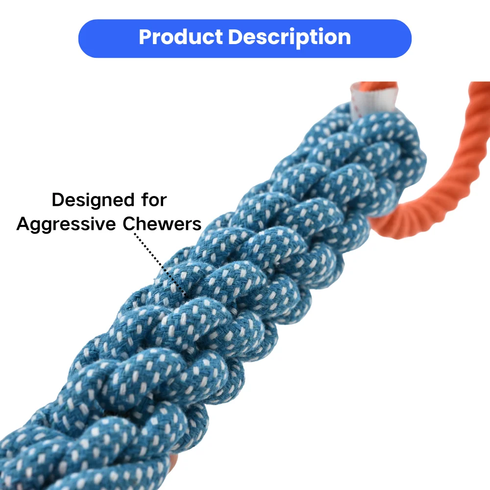 15 pièces/carton, jouet de tir - Dog Rope Toy Aggressive Chewers avis et prix