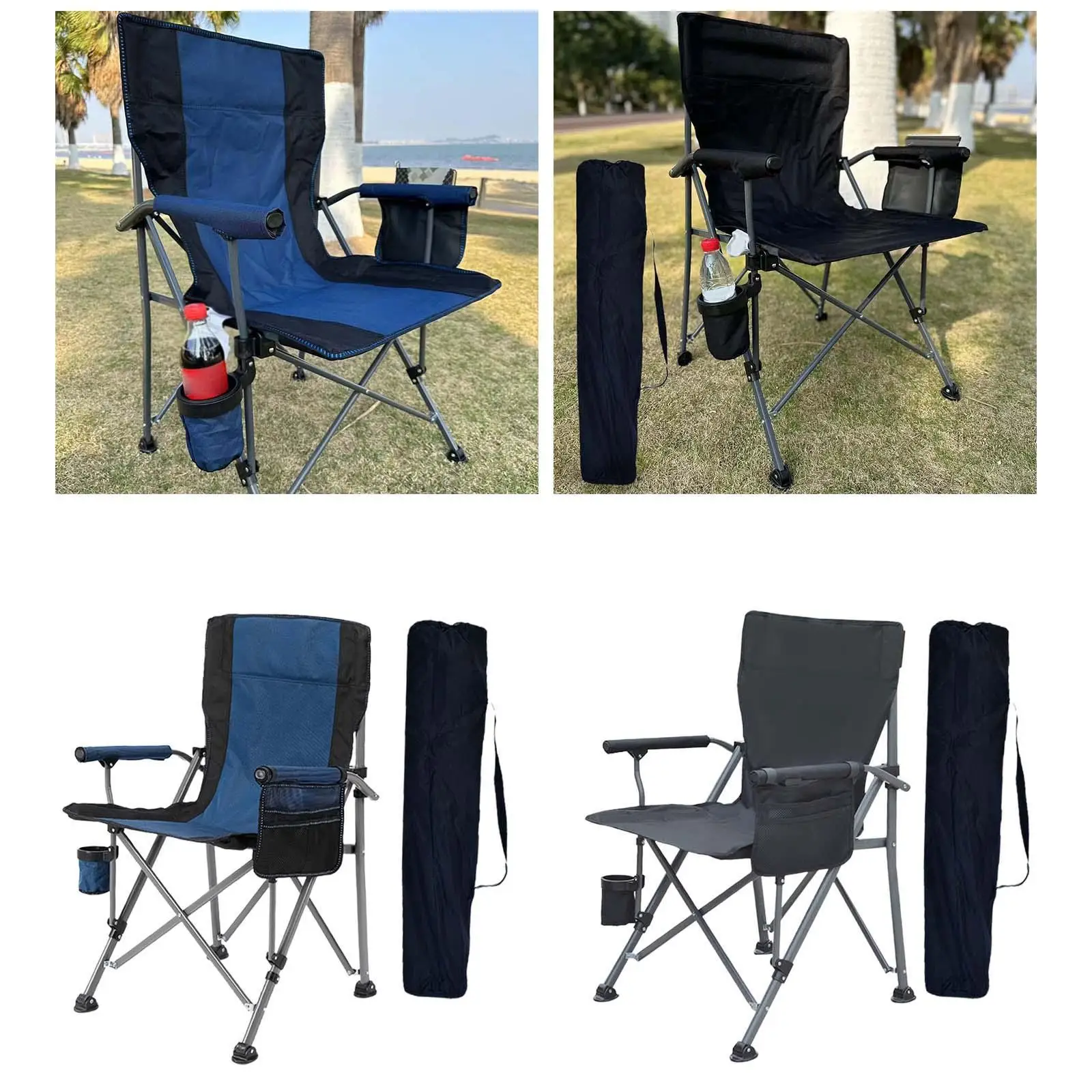 Camping Folding Chair Furniture Portable Camping Chair for Camp Hiking Beach