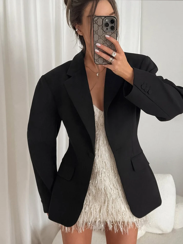 Weird Puss Furry Tassel Sling Kleid Damen Sommer Trend Spaghettiträger Tiefer Ausschnitt Rückenfrei Figurbetont Pfirsichfarben Hüftbetont Modisch Mini Bodycon – Detail 13