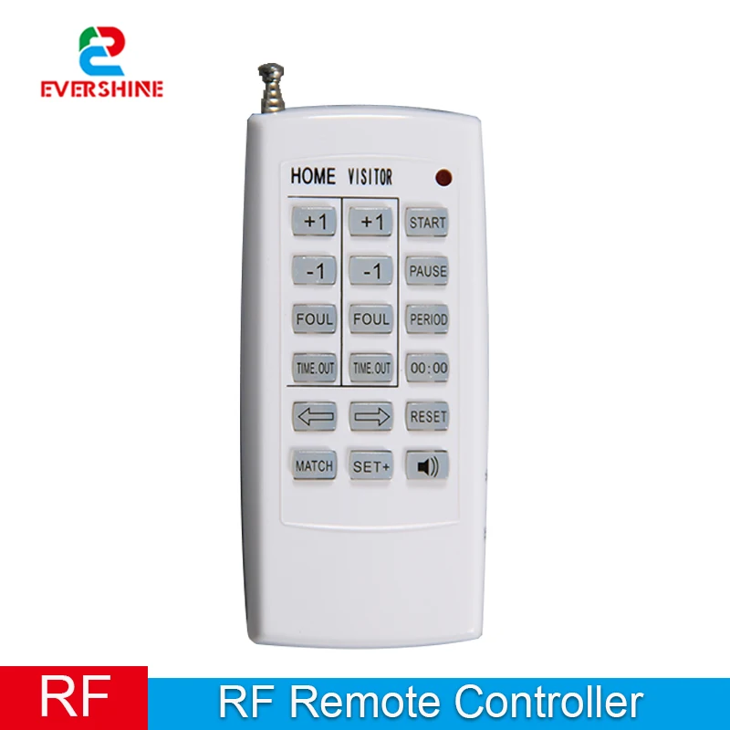 RF Wireless Remote Controller For LED Display Control Card, 2 Kinds Optional Multi-function RF Remote Panel With Antenna