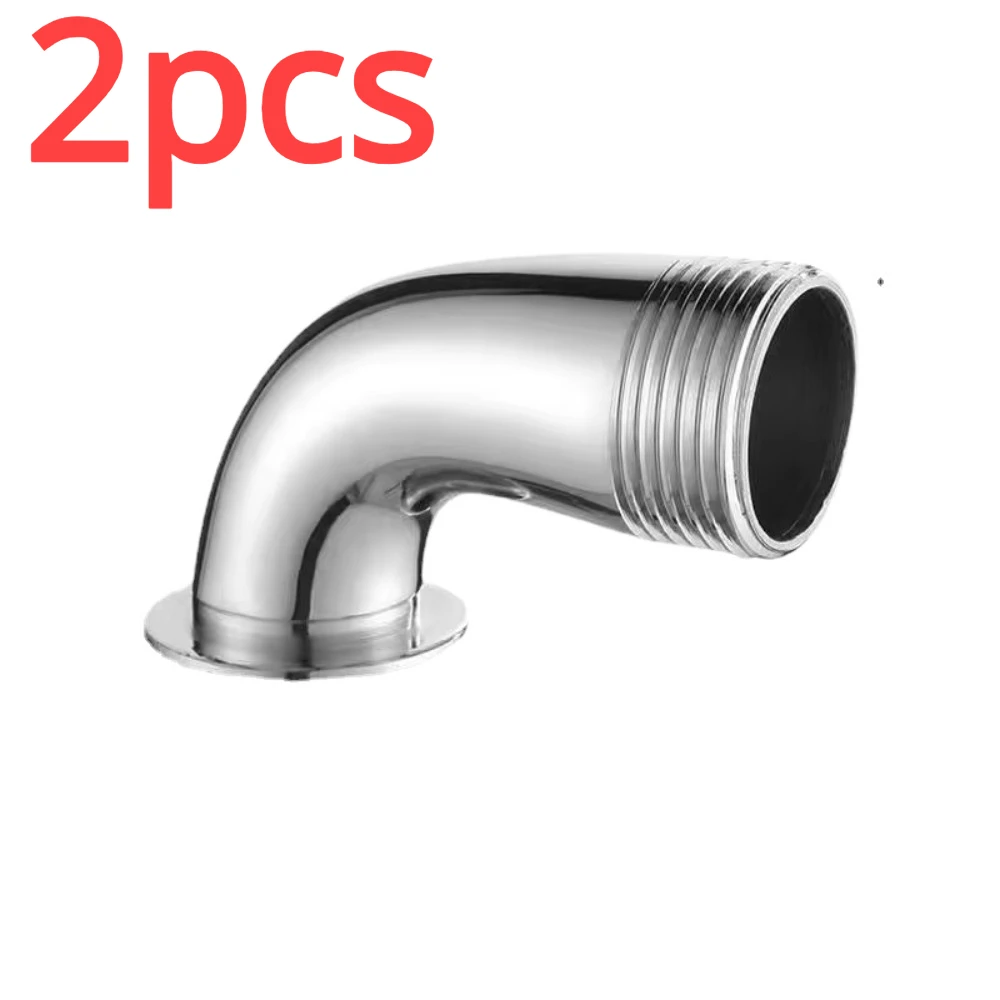 2pcs Squatting Toilet Flushing Valve,Basin Flushing Valve Pipe Straight End,Elbow,Faucet Decorative Cover Sealing Gasket,Screw