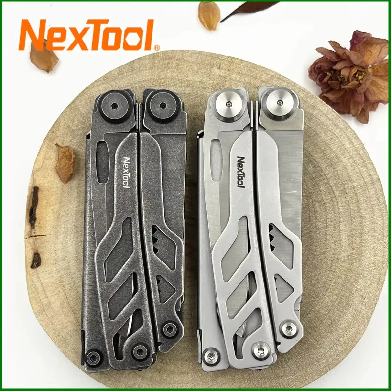 NexTool Flagship Pro Multi-strumento 16 in 1 Pinza pieghevole Coltello tascabile Strumenti multifunzionali EDC Multiutensile tattico da campeggio all'aperto