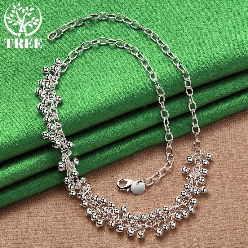 Women's 18K Gold Grape Beads Grapevine Necklace