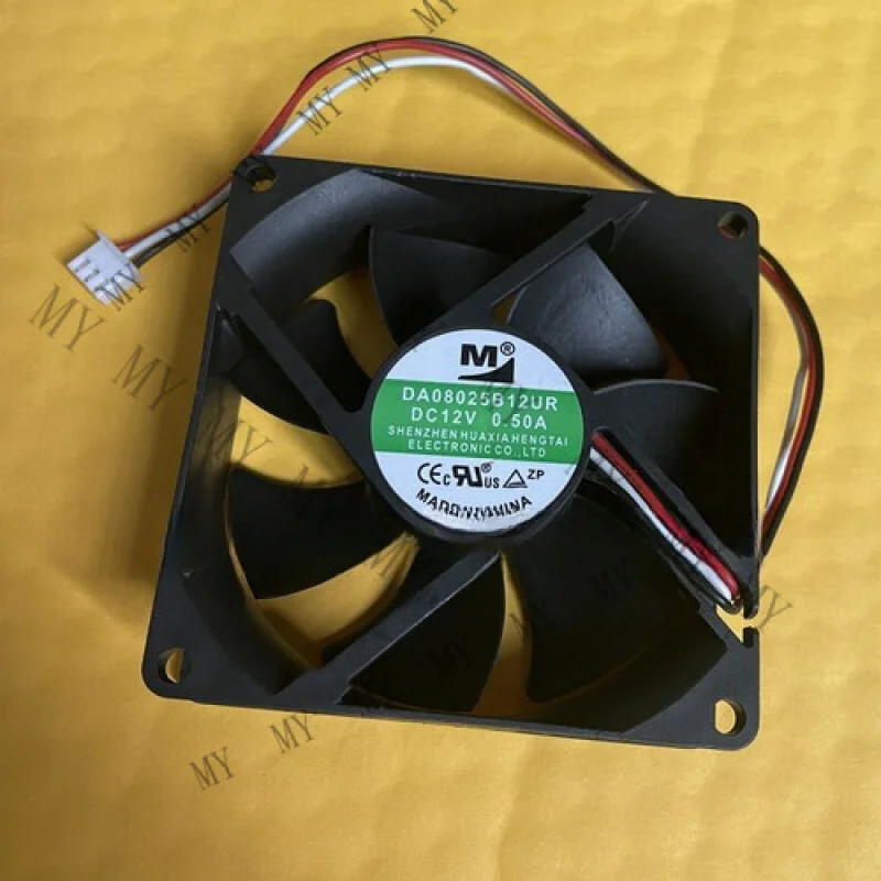 

Вентилятор охлаждения TT, 1 шт., для YM 8025, 8 см, DA08025B12UR, DC12V, 0.50A, 3-проводной