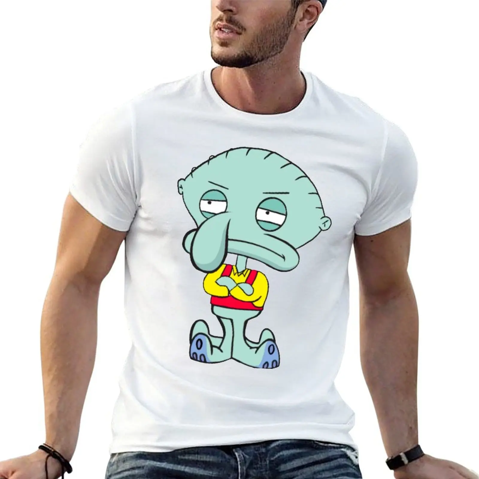 

Squoowie T-Shirt man t shirt cotton man t shirts for men casual T-Shirt