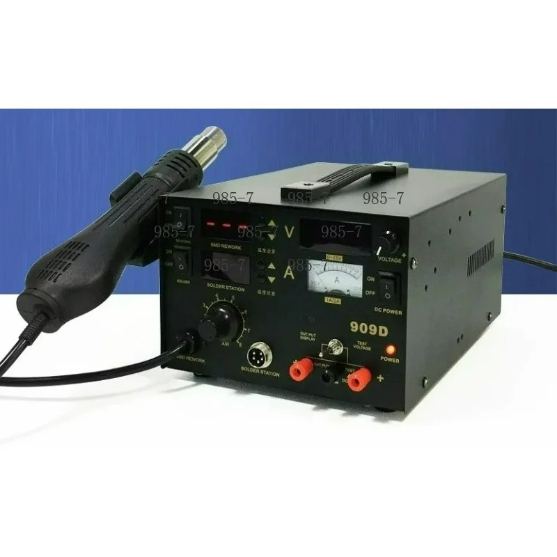3 in 1 Multifunctional Rework Station, Adjustable Soldering Iron + Hot Air Gun + DC Power Supply, 110V/220V Optional