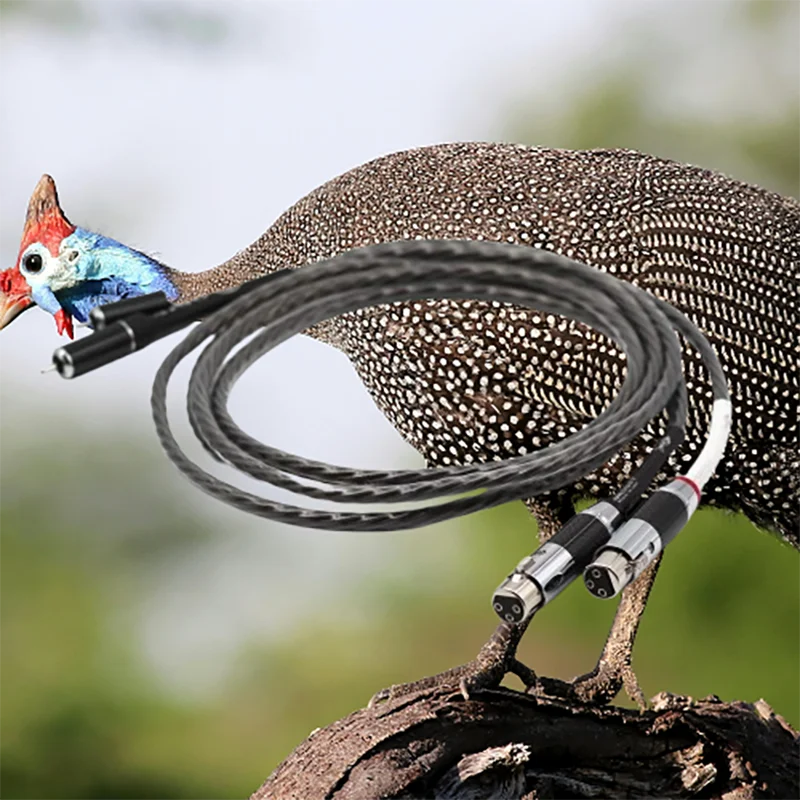 

Pro Audio Signal Cable - Cryo-Treated 7N Silver-OFC w/Dual Micro-Filament & Carbon Terminals​