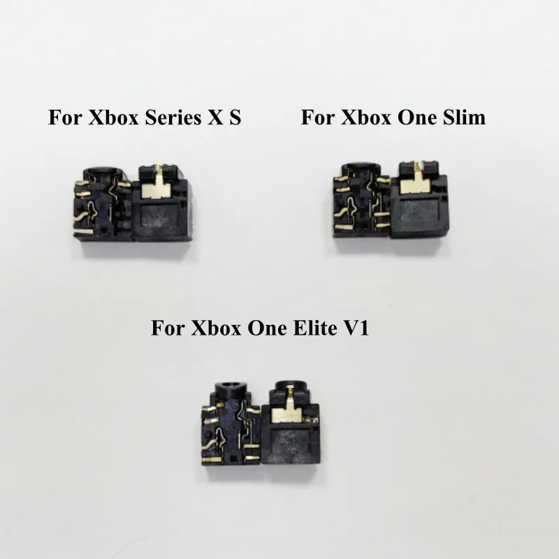 30 unids/lote para Xbox One S Slim Elite controlador 3,5mm auriculares Jack puerto enchufe auricular para Xbox Series X S
