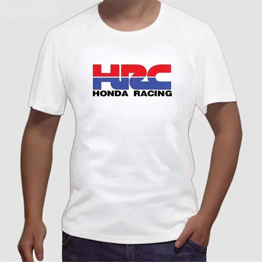 

Casual Men Print Tee Shirt for Male HRC Racer New T Motorbike Cbr Cycle Super Biker TT Funny s Euro Size