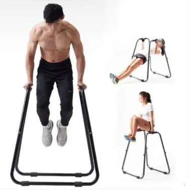 

Heavy Duty Adjustable Calisthenic Rack Strength Builder Push Ups Dip Stand Gymnastic Bars