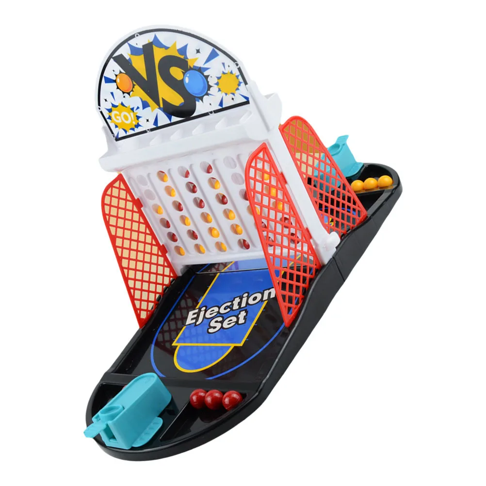 1개 프리미엄 ABS 내구성 있는 두 명이서 플레이하는 어린이 농구 게임 장난감 인터랙티브 던지기 게임 기계