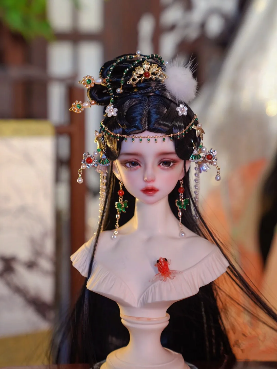 Nice Headdress 1/3 BJD Tiara Hairpin, Doll Headwear Set Accessories