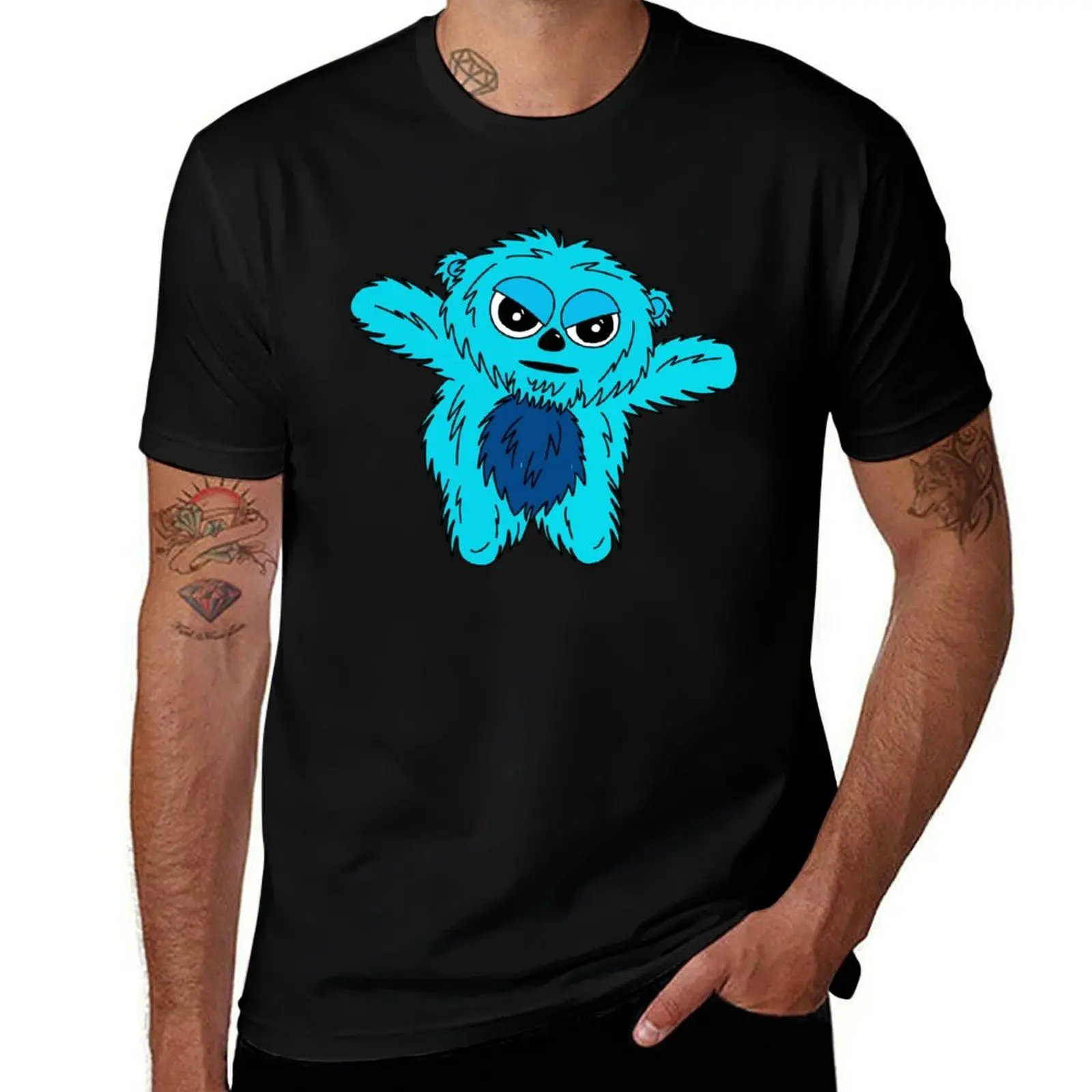 

Футболка Battle Beebo, мужские футболки, хлопковая футболка с аниме, футболка