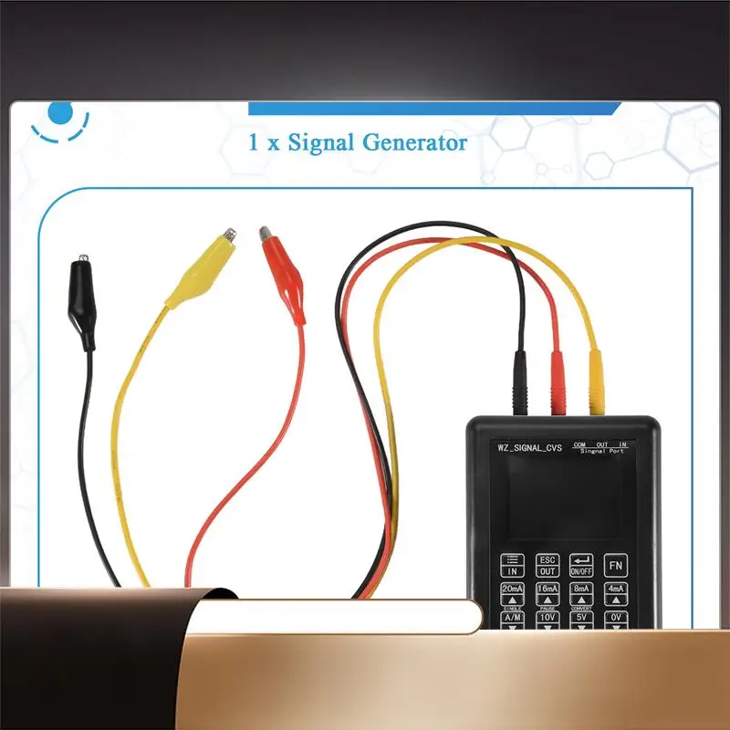 4-20MA 0-10V Adjustable Signal Generator Process Controlling Signal Calibrator Constant Current Source 0-20MA Simulator-N35R