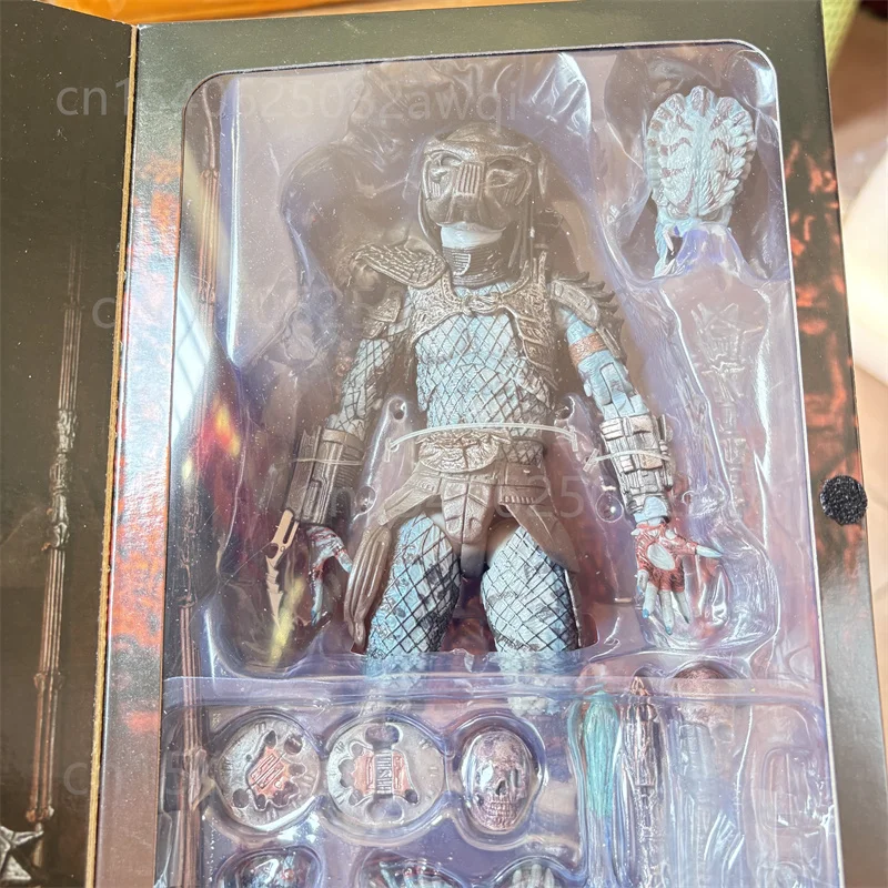 NECA Alien vs. Predator 2 Ultimate Warrior Predator Actionfigur Grid Warrior Xenomorph Alien Figur Sammlermodell Spielzeug Geschenk – Detail 6