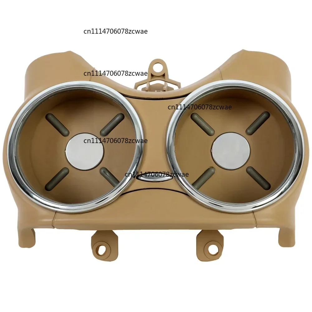 Tan Dual Cup Holder Front for Mercedes-Benz For CLS55 For CLS500 CLS63 For CLS550 2006 2007 2008 2009 2010 2011 2196800414