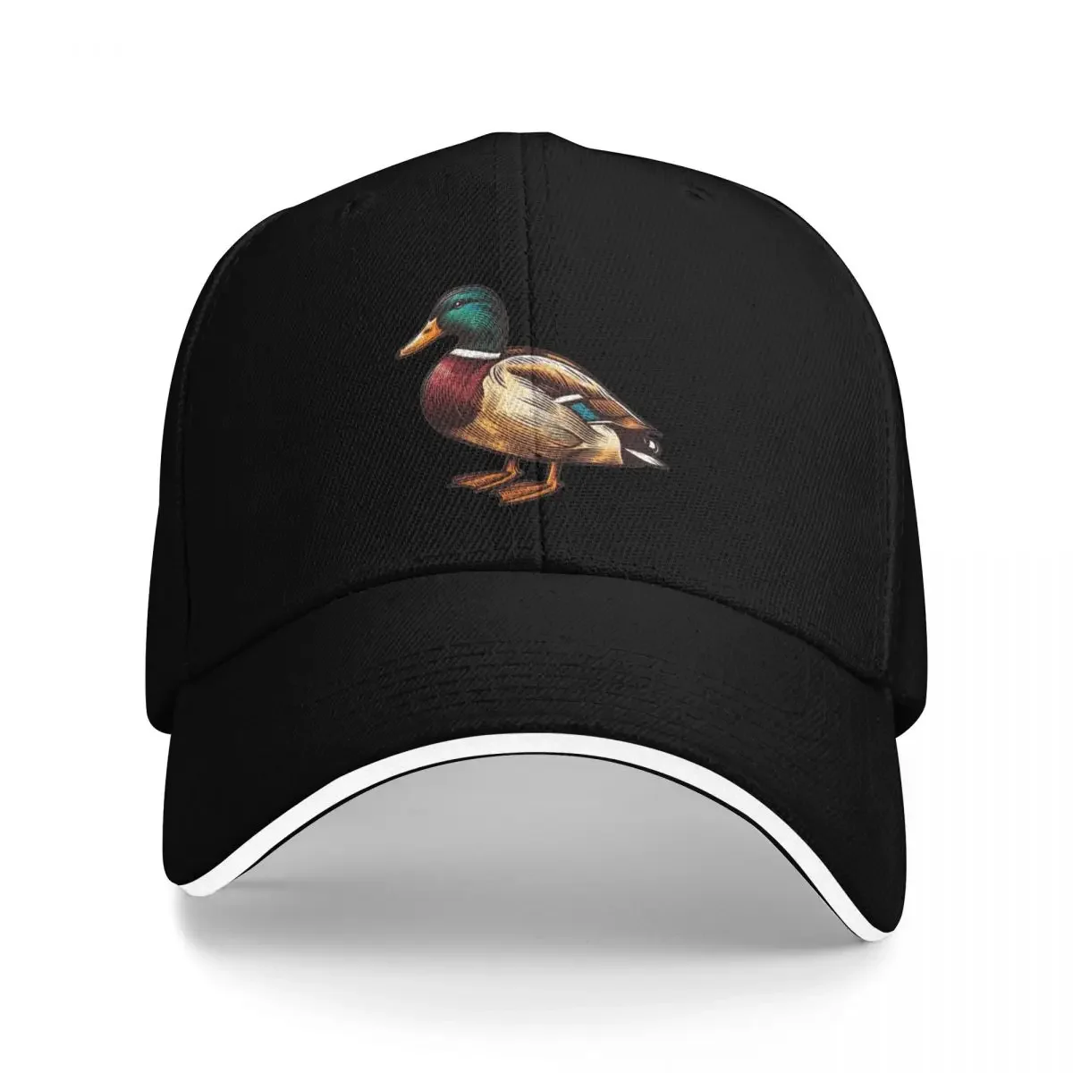 Mallard Duck cartoon Baseball Cap Sunhat Custom Cap party Hat Golf Women Men's