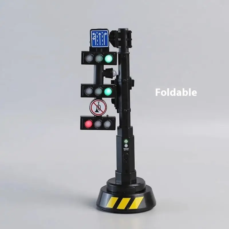 Apprentissage inspirant avec feu de circulation lampe brique jouet-city Street View éducation de sécurité