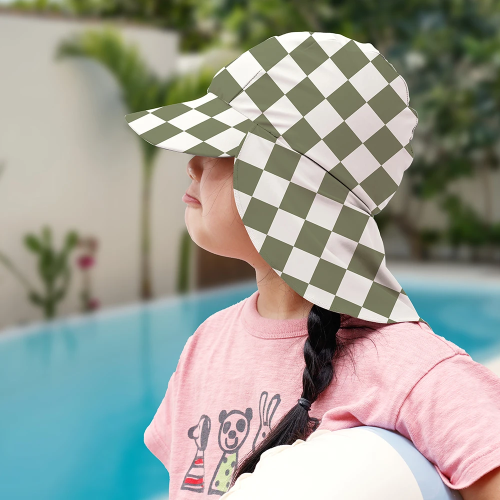 HappyFlute Summer Unisex Design Sunscreen &Quick Drying Can Be Adjustable Seaside Travel Children Sun Hat