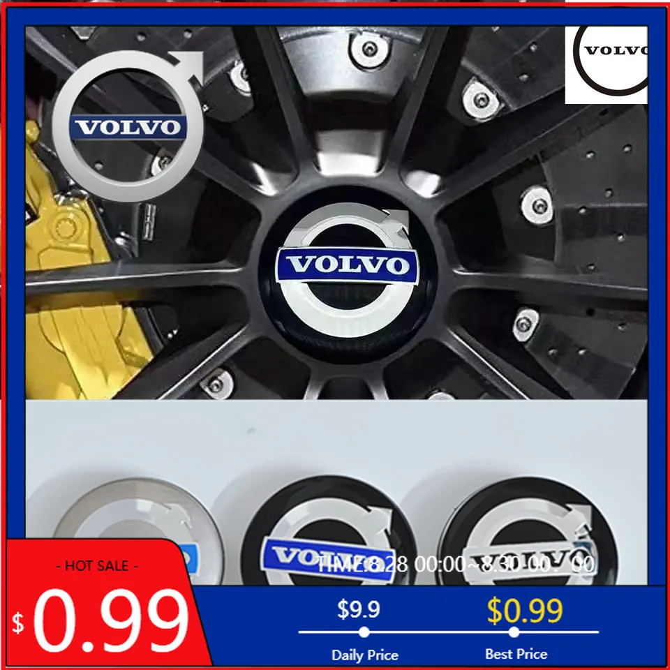 

2026 Держатели для горячих чашек, 4 шт., 62 мм, крышка ступицы автомобиля подходит для Volvo XC90 C70 V50, новая крышка центрального логотипа ступицы автомобиля, роскошная крышка ступицы a