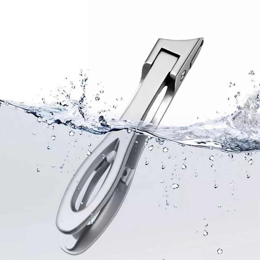 Large Opening Nail Clipper Process Stainless Steel Nail Clipper Gray Nail Clipper Nail Trimming Set Tool