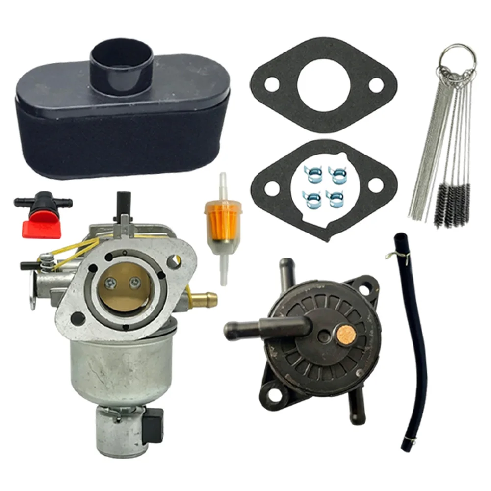 1 Set Carburetor Kit With Air Filter Fuel Pump For Kawasaki FS481V FH580V FS541V FR600V FS600V Engine Parts 15004-0827
