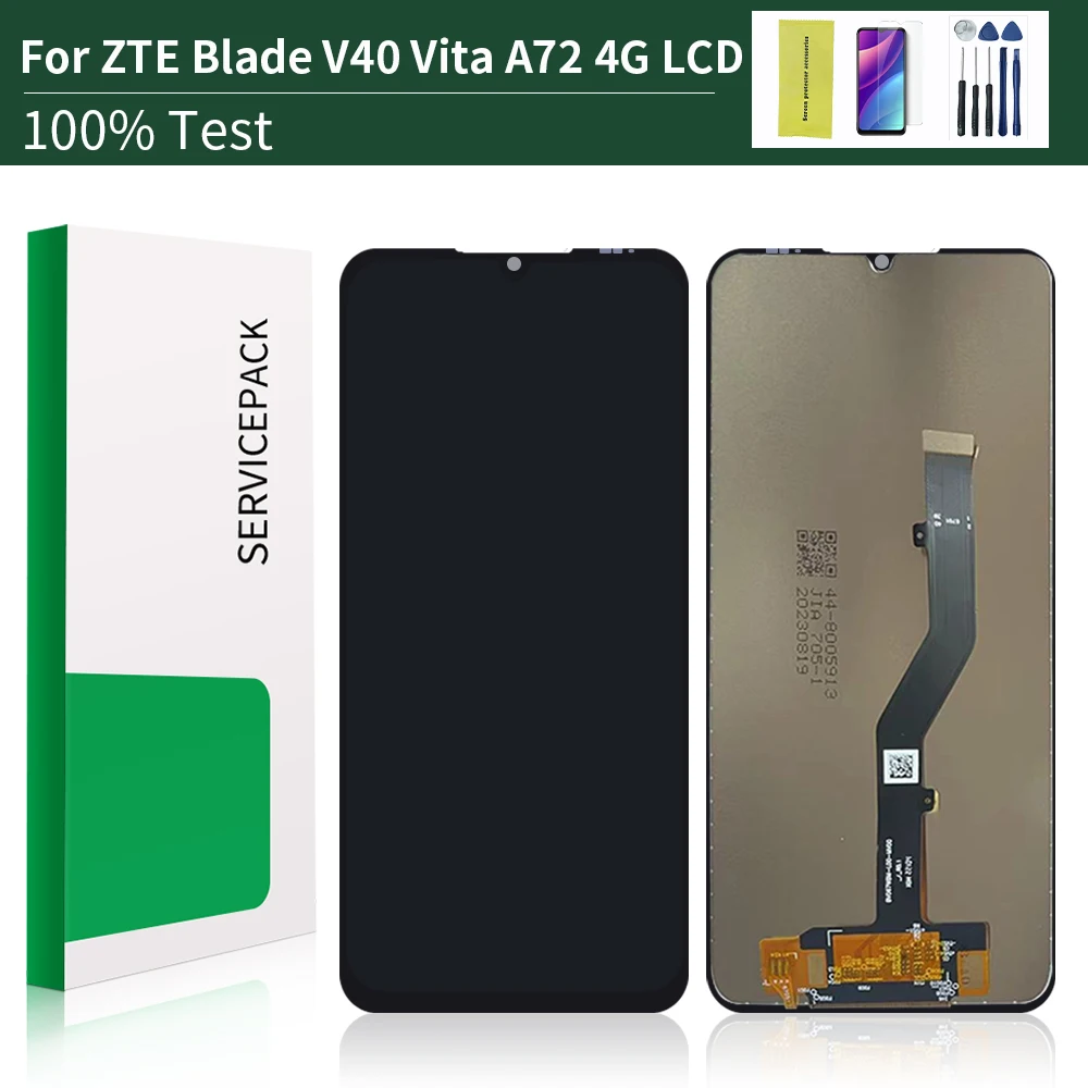 

6.75"Original for ZTE Blade V40 VITA Smart A72 4G LCD Display Touch Digitizer Assembly Replacement Screen A7040 LCD