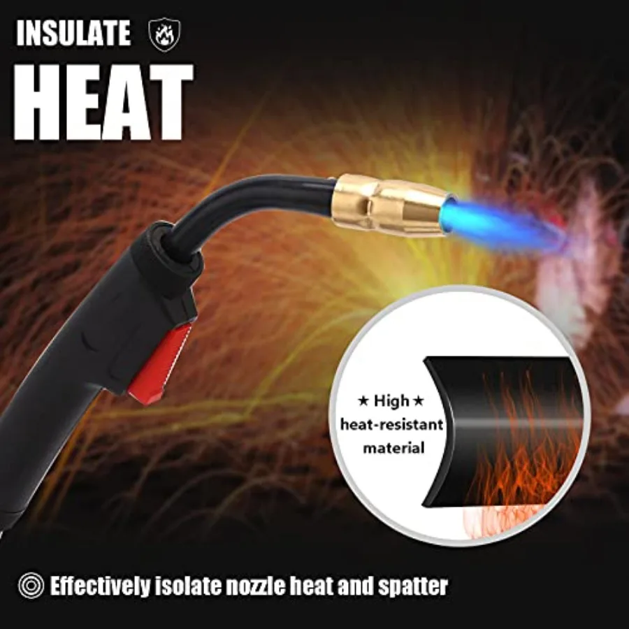 15FT M-150 M-15 M15 M150 MIG pistolet de soudage torche de soudage Stinger remplacement pour Miller 150A millermatic 90 35/120/ 130/ 130XP/ 1